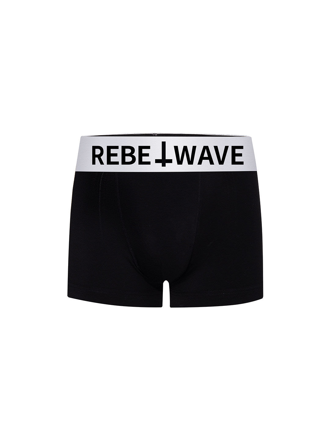 REBEL WAVE Quick-Drying Breathable Antibacterial Flat Crotch Ice Silk Slogan Underwear